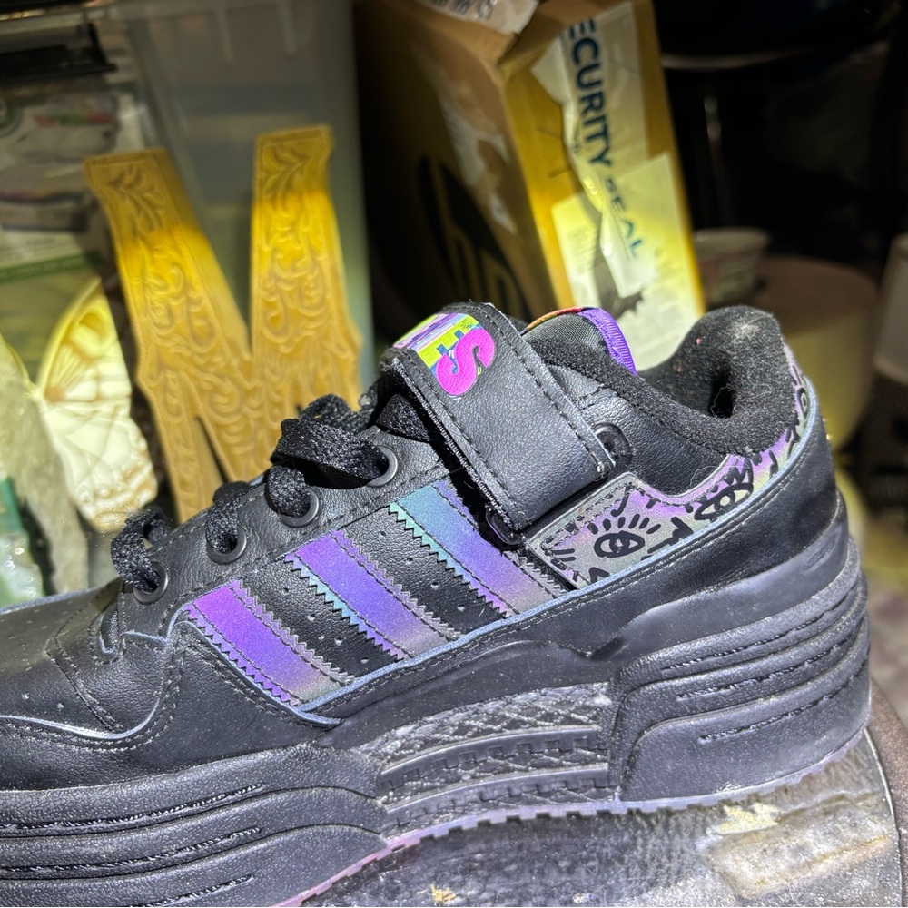 Kris Andrew Small x adidas Wmns Forum Triple Platform Low 'Pride' - Picture 6 of 6